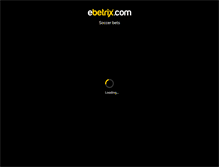 Tablet Screenshot of ebetrix.com
